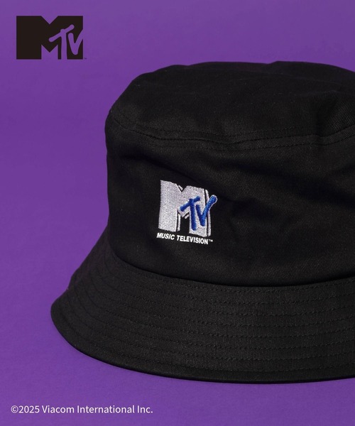 GLOBAL WORK（グローバルワーク）の「MTVコラボ/バケットハット/一部店舗限定/612943（ハット・メンズ・ホワイト/ブラック・FREE）」の4枚目の写真