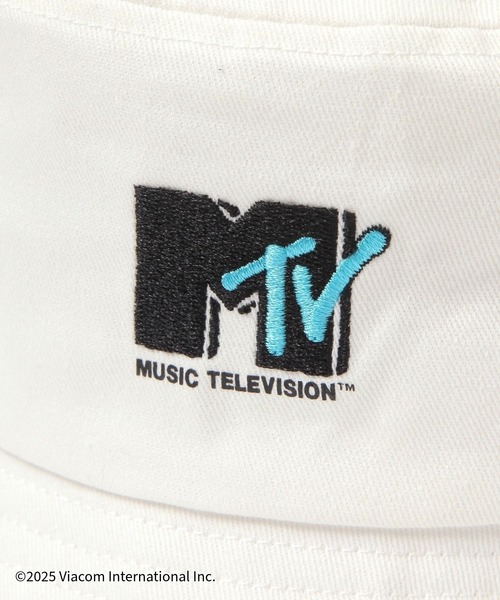 GLOBAL WORK（グローバルワーク）の「MTVコラボ/バケットハット/一部店舗限定/612943（ハット・メンズ・ホワイト/ブラック・FREE）」の11枚目の写真