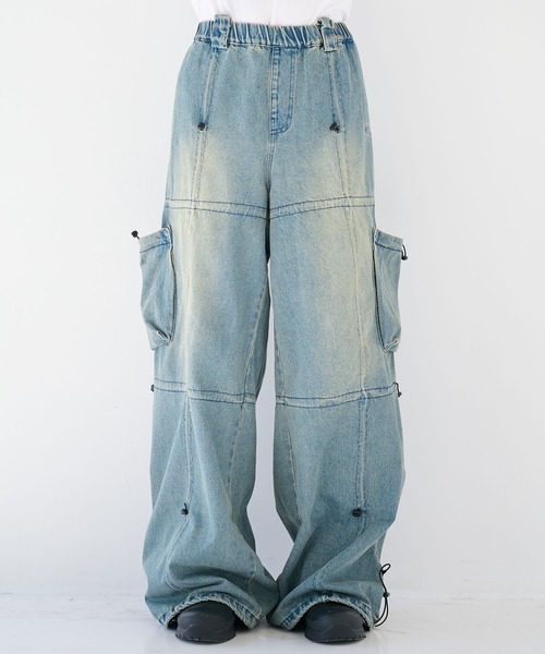 CPG(シーピージー)の「【CPG】別注 CPG ANOMALY CORD DENIM PANTS 25AW(デニムパンツ・メンズ・ブルー・M/L)」の3枚目の写真