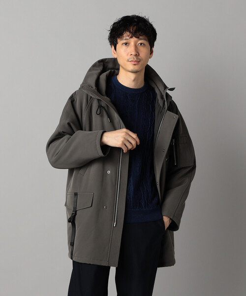 β MEN(ベータメン)の「シンダウン コート(その他アウター・メンズ・チャコールグレー/ブラック・M/L)」の1枚目の写真