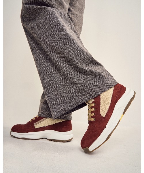 レースアップスニーカーブーツWoW500（スニーカー）｜fitfit（フィット