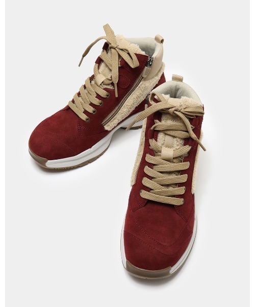 レースアップスニーカーブーツWoW500（スニーカー）｜fitfit（フィット