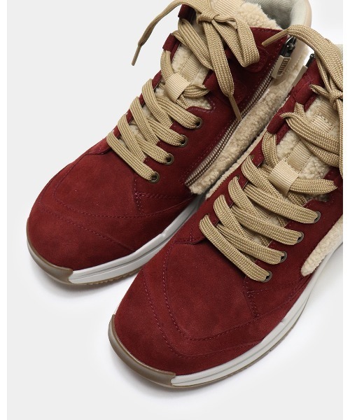 レースアップスニーカーブーツWoW500（スニーカー）｜fitfit（フィット