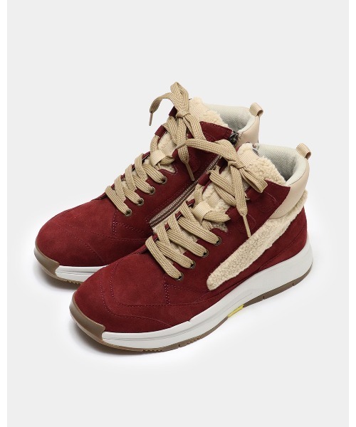 セール】レースアップスニーカーブーツWoW500（スニーカー）｜fitfit