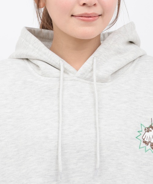 チチカカ（チチカカ）の「おばけアニマル裏起毛フーディー（パーカー・メンズ・ブラック/オートミール・FREE）」の19枚目の写真