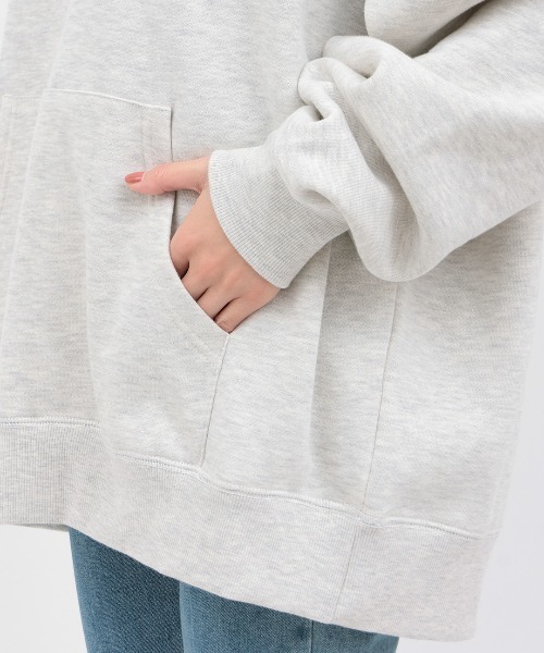 チチカカ（チチカカ）の「おばけアニマル裏起毛フーディー（パーカー・メンズ・ブラック/オートミール・FREE）」の9枚目の写真