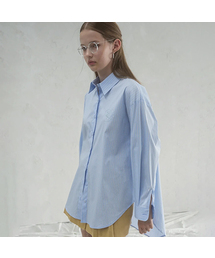 Ciel Unbalance Stripe Shirt - 2COL