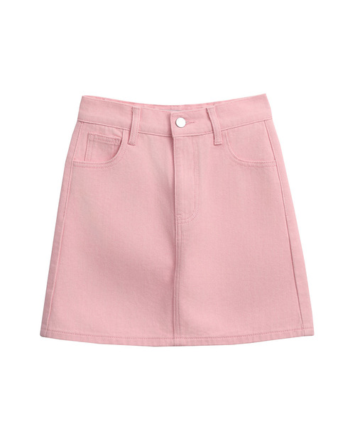 SLOWLOLLI（スローローリ）の「Cotton mini skirt_4 Colors（スカート・レディース・ブラック/ホワイト/PINK/Beige・1(S)/2(M)/3(L)）」の4枚目の写真