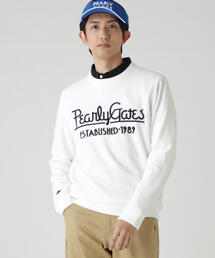 PEARLY GATES｜パーリーゲイツ（メンズ）のニット/セーター（ホワイト