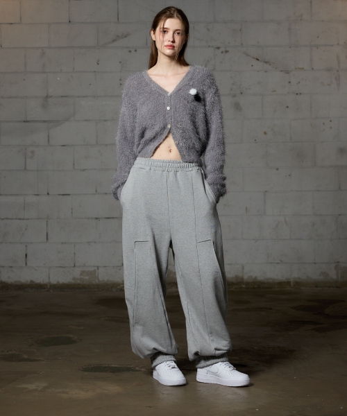 ARI(アリ)の「KYOYA SWEAT PANTS / MELANGE(スウェットパンツ・レディース・グレー・FREE)」の5枚目の写真