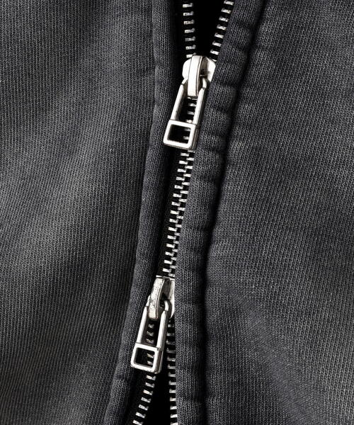 DANKE SCHON（ダンケシェーン）の「DankeSchon/ダンケシェーン/SPRAY PIGMENT SWEAT ZIP HOODIE（パーカー・レディース・ブラック・M/L）」の9枚目の写真