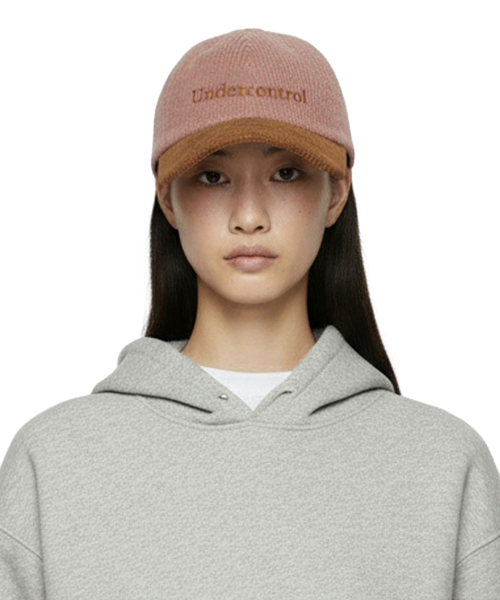 UNDERCONTROL(アンダーコントロール)の「コーデュロイボールキャップ B SIGNATURE/CLASSIC BB/H CORD/PINK MIX(キャップ・レディース・その他・FREE)」の1枚目の写真