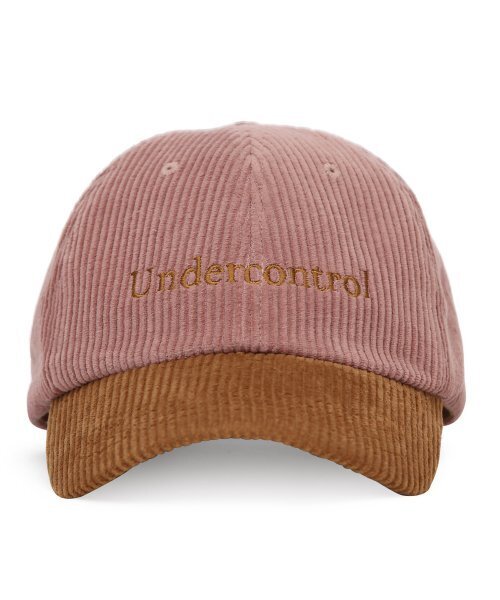 UNDERCONTROL(アンダーコントロール)の「コーデュロイボールキャップ B SIGNATURE/CLASSIC BB/H CORD/PINK MIX(キャップ・レディース・その他・FREE)」の2枚目の写真