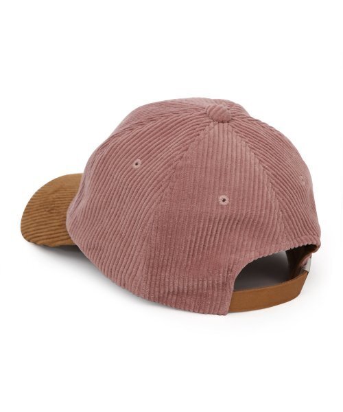 UNDERCONTROL(アンダーコントロール)の「コーデュロイボールキャップ B SIGNATURE/CLASSIC BB/H CORD/PINK MIX(キャップ・レディース・その他・FREE)」の4枚目の写真