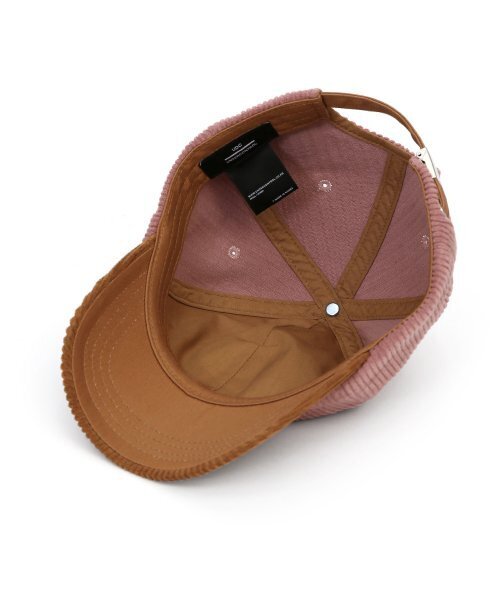 UNDERCONTROL(アンダーコントロール)の「コーデュロイボールキャップ B SIGNATURE/CLASSIC BB/H CORD/PINK MIX(キャップ・レディース・その他・FREE)」の6枚目の写真