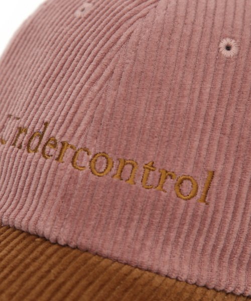 UNDERCONTROL(アンダーコントロール)の「コーデュロイボールキャップ B SIGNATURE/CLASSIC BB/H CORD/PINK MIX(キャップ・レディース・その他・FREE)」の7枚目の写真