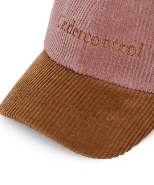 UNDERCONTROL(アンダーコントロール)の「コーデュロイボールキャップ B SIGNATURE/CLASSIC BB/H CORD/PINK MIX(キャップ・レディース・その他・FREE)」の8枚目の写真