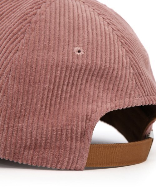 UNDERCONTROL(アンダーコントロール)の「コーデュロイボールキャップ B SIGNATURE/CLASSIC BB/H CORD/PINK MIX(キャップ・レディース・その他・FREE)」の9枚目の写真
