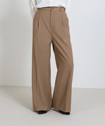 select MOCA | センタープレスワイドストレートスラックス(スラックス)