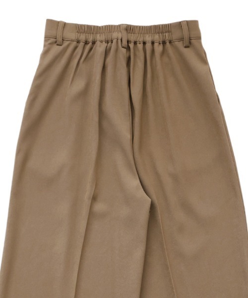 select MOCA（セレクトモカ）の「センタープレスワイドストレートスラックス（スラックス・レディース・ベージュ/ブラウン/ブラック・LARGE/MEDIUM）」の7枚目の写真