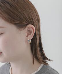 LAPUIS　Coil Heart　ピアス