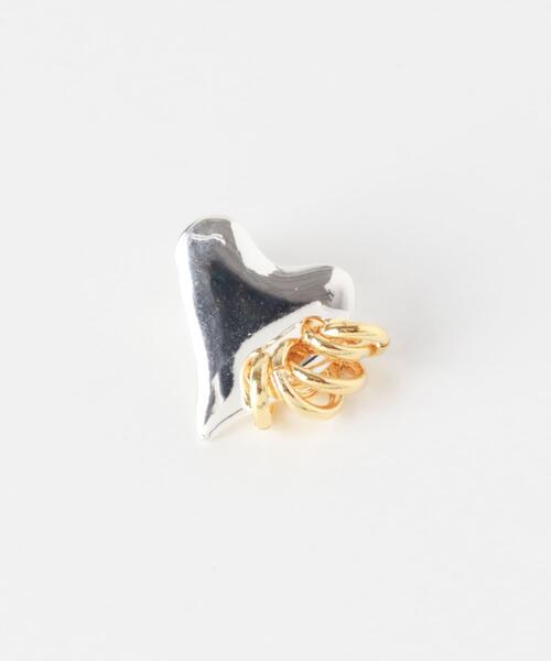 LAPUIS(ラピュイ)の「LAPUIS Coil Heart ピアス(ピアス(両耳用)・レディース・ゴールド系その他/ゴールド・ONE)」の11枚目の写真