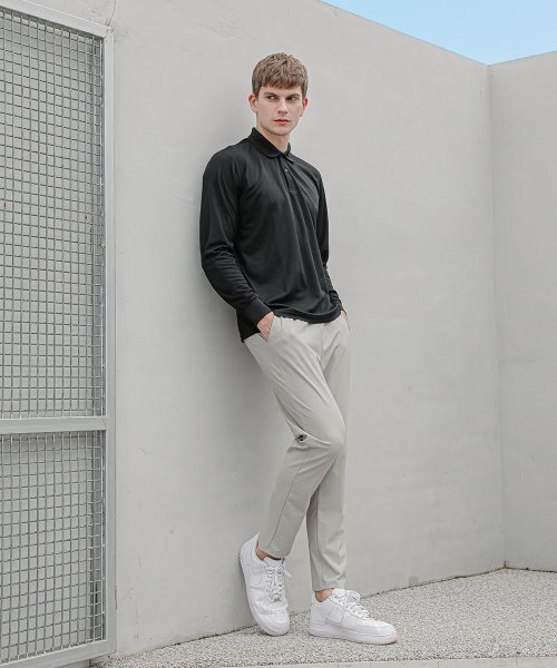 BLACK MONSTER FIT(ブラックモンスターフィット)の「エアトリコート起毛スラックス(2カラー)/ BM220823(スウェットパンツ・レディース・ブラック/グレー・SMALL/MEDIUM/X-LARGE/2XL/LARGE)」の8枚目の写真