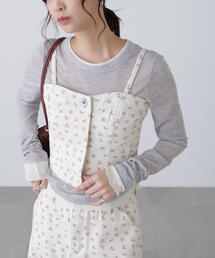 FREE'S MART | ◆パネル切り替えデニムビスチェ(シャツ/ブラウス)