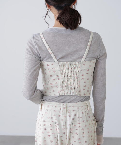 FREE'S MART(フリーズマート)の「◆パネル切り替えデニムビスチェ(シャツ/ブラウス・レディース・ホワイト系その他/ブルー系その他/ワンウォッシュ・FREE)」の16枚目の写真