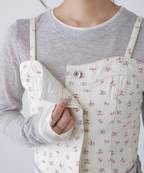 FREE'S MART(フリーズマート)の「◆パネル切り替えデニムビスチェ(シャツ/ブラウス・レディース・ホワイト系その他/ブルー系その他/ワンウォッシュ・FREE)」の20枚目の写真