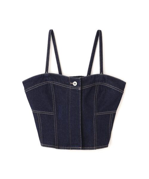 FREE'S MART（フリーズマート）の「◆パネル切り替えデニムビスチェ（シャツ/ブラウス・レディース・ワンウォッシュ/ブルー系その他/ホワイト系その他/ホワイト系その他2・FREE）」の18枚目の写真