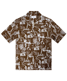 THESHIRTHOUSE（ザシャツハウス）の「ハワイアンシャツ プラハ-ブラウン（シャツ/ブラウス）」