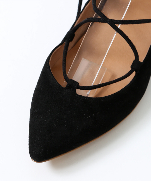 PICHE ABAHOUSE（ピシェ アバハウス）の「bianc ギリーフラットシューズ（パンプス・レディース・オレンジ/ベージュ/ブラック・39/38/36/37/35/34/40）」の12枚目の写真