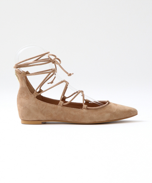 PICHE ABAHOUSE（ピシェ アバハウス）の「bianc ギリーフラットシューズ（パンプス・レディース・オレンジ/ベージュ/ブラック・39/38/36/37/35/34/40）」の14枚目の写真