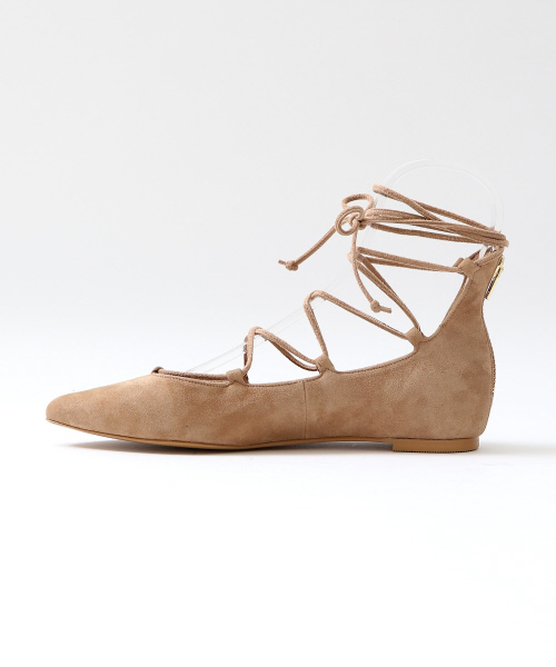 PICHE ABAHOUSE（ピシェ アバハウス）の「bianc ギリーフラットシューズ（パンプス・レディース・オレンジ/ベージュ/ブラック・39/38/36/37/35/34/40）」の15枚目の写真