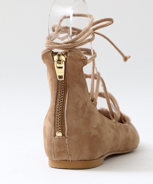 PICHE ABAHOUSE（ピシェ アバハウス）の「bianc ギリーフラットシューズ（パンプス・レディース・オレンジ/ベージュ/ブラック・39/38/36/37/35/34/40）」の16枚目の写真