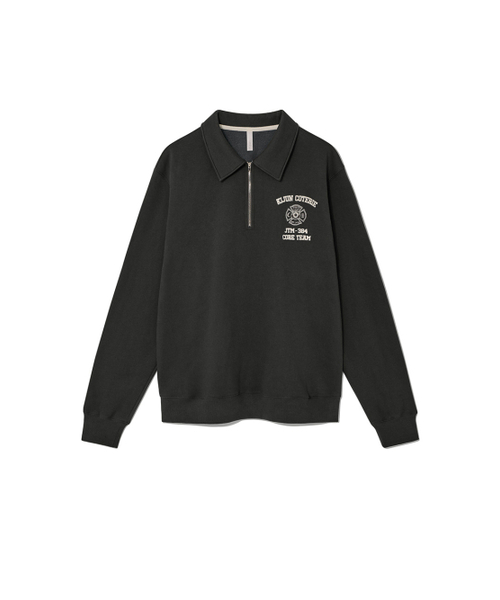 KIJUN MEN（キジュンメンズ）の「Crest Half Zip-Up Pullover Charcoal（スウェット・メンズ・その他・MEDIUM/LARGE/X-LARGE）」の3枚目の写真