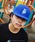 HOMEGAME�i�z�[���Q�[���j�́u�h��������  × �z�[���Q�[�� �yHOMEGAME�z- �X�i�b�v�o�b�N �L���b�v �yHANDSTAND SNAPBACK �R�@�Q BLUE HG251412�z�i�L���b�v�j�v�b�u���[