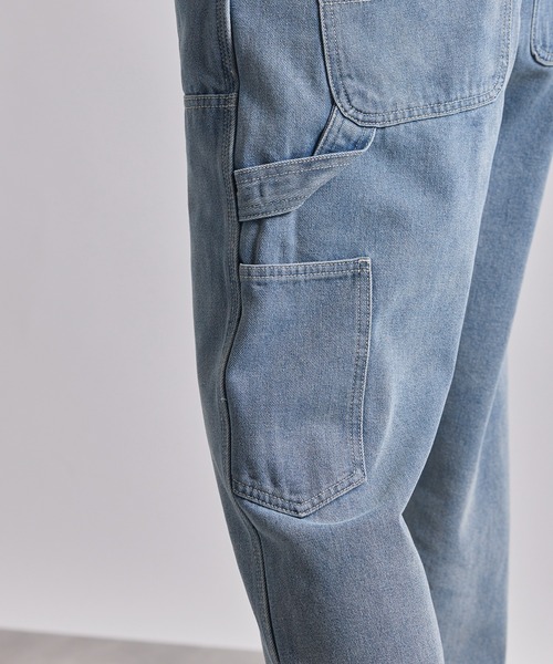 MAISON CLUB(メゾンクラブ)の「【MAISON CLUB】VINTAGE WASHED Recycled Denim DOUBLE KNEE WORK PANTS /ヴィンテージウォッシュリサイクルデニムパンツ ダブルニー(デニムパンツ・メンズ・ブラック/サックスブルー/ネイビー/グレー/ブラック系その他2・L/M/XL)」の19枚目の写真
