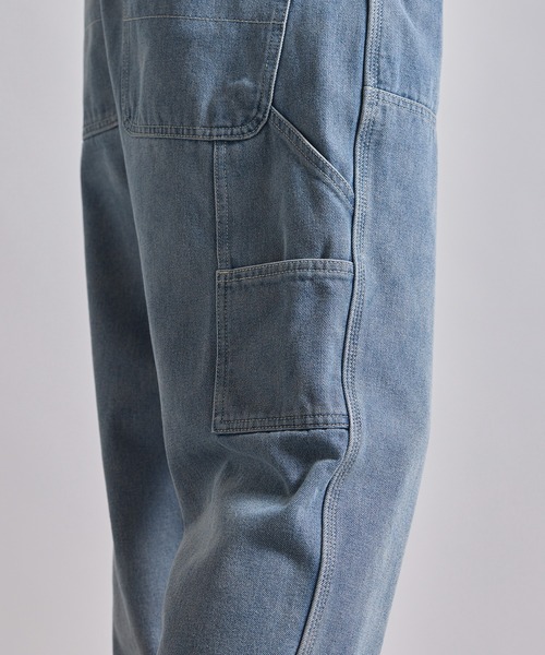 MAISON CLUB(メゾンクラブ)の「【MAISON CLUB】VINTAGE WASHED Recycled Denim DOUBLE KNEE WORK PANTS /ヴィンテージウォッシュリサイクルデニムパンツ ダブルニー(デニムパンツ・メンズ・ブラック/サックスブルー/ネイビー/グレー/ブラック系その他2・L/M/XL)」の18枚目の写真