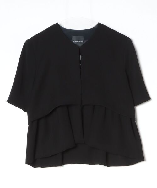 ブランド古着】YOKO CHAN｜ヨーコチャン（レディース）のノーカラー