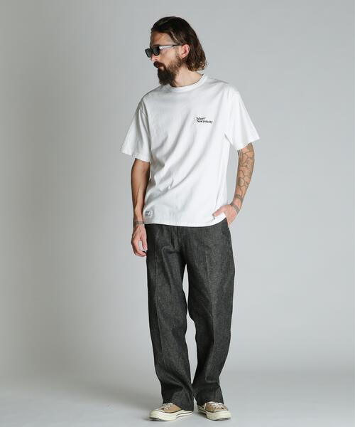 schott(ショット)の「Schott/ショット/Schott NEW YORK CITY EMB. T-SHIRT/ショット ニューヨークシティ 刺繍 Tシャツ(Tシャツ/カットソー・メンズ・ブラック/ホワイト/ブラウン・M/L/XL/2XL)」の12枚目の写真