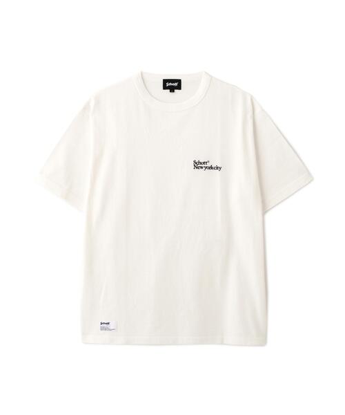 schott(ショット)の「Schott/ショット/Schott NEW YORK CITY EMB. T-SHIRT/ショット ニューヨークシティ 刺繍 Tシャツ(Tシャツ/カットソー・メンズ・ブラック/ホワイト/ブラウン・M/L/XL/2XL)」の11枚目の写真