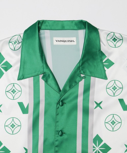 VANQUISH(ヴァンキッシュ)の「VANQUISH / ヴァンキッシュ VANQUISH ラグジュアリー パターン シャツ(シャツ/ブラウス・メンズ・ホワイト・L/M)」の7枚目の写真