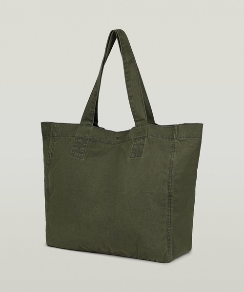G-STAR(ジースター)の「【UNISEX】Big Tote Bag/ビッグサイズカラーデニムウォッシュド加工トートバッグ(トートバッグ・メンズ・カーキ・ONE SIZE)」の3枚目の写真