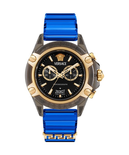 VERSACE(ヴェルサーチ)の「VERSACE/ヴェルサーチェ ICON ACTIVE 腕時計 VS-VE8P00925 メンズ(アナログ腕時計・メンズ・ブラック・FREE)」の2枚目の写真