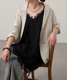 Omekashi（オメカシ）の「レースキャミチュニック（キャミソール）」