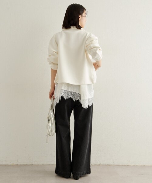 Omekashi（オメカシ）の「レースキャミチュニック（シャツ/ブラウス・レディース・オフホワイト/ベージュ/ブラック・FREE）」の20枚目の写真