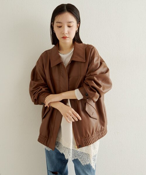 Omekashi（オメカシ）の「レースキャミチュニック（シャツ/ブラウス・レディース・オフホワイト/ベージュ/ブラック・FREE）」の12枚目の写真