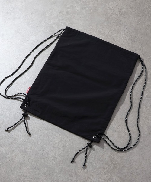 VISION STREET WEAR(ヴィジョンストリートウェア)の「【VISION STREET WEAR/ヴィジョンストリートウェア】Bicolor Knapsack/配色 ナップザック/シューズケース(バックパック/リュック・メンズ・マスタード/ピンク/ブラック/ブルー・FREE)」の13枚目の写真